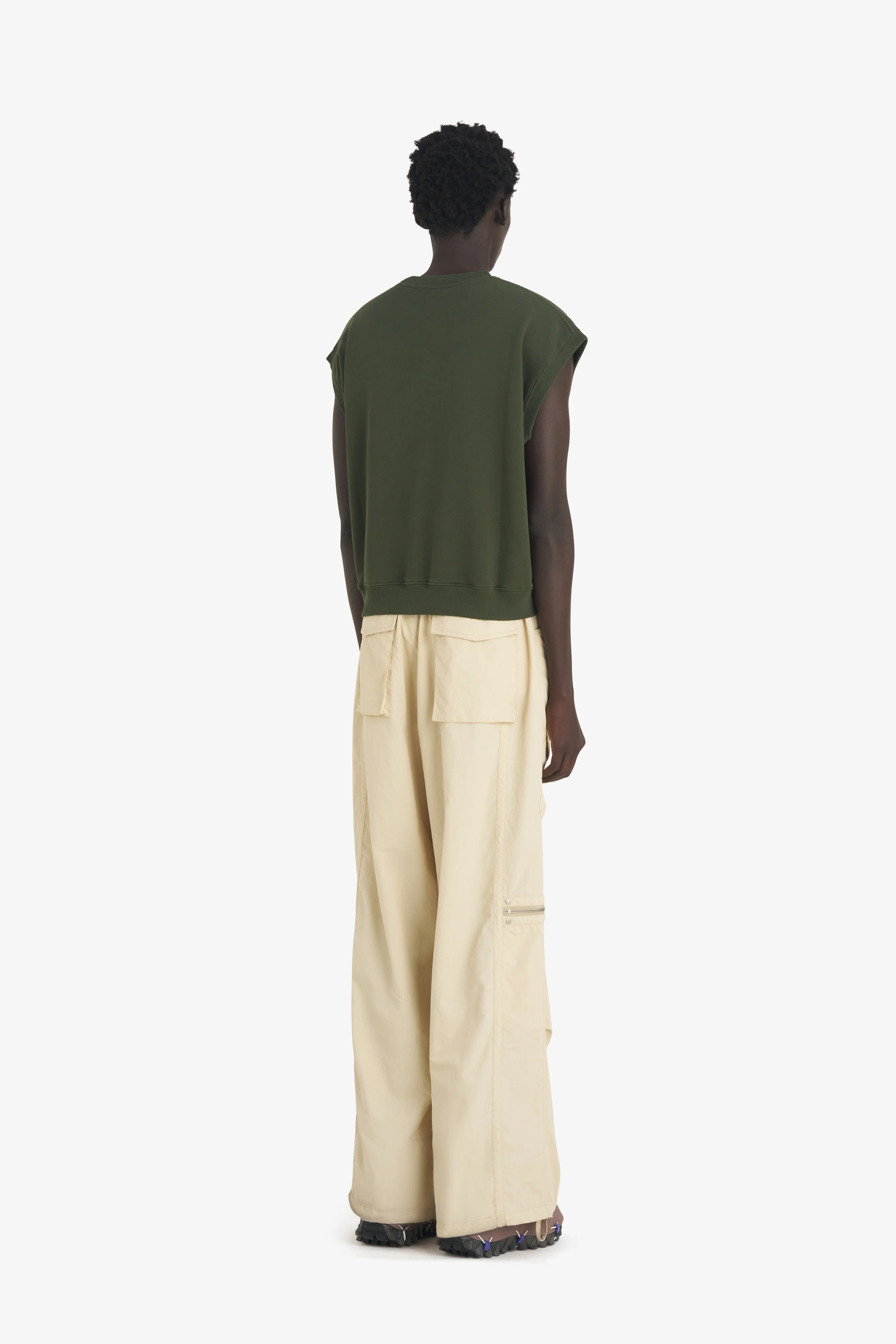 BOXY SLEEVELESS CREW STARS - Image 5