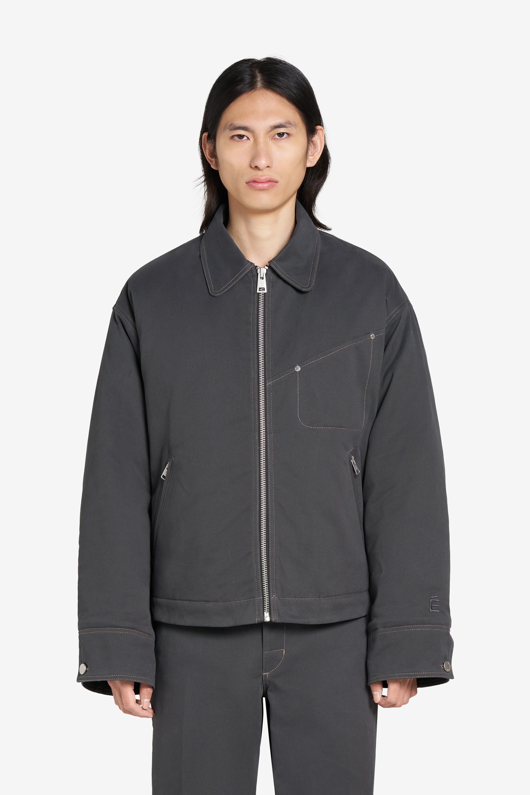 BOXY ZIPPED JACKET - Image 3