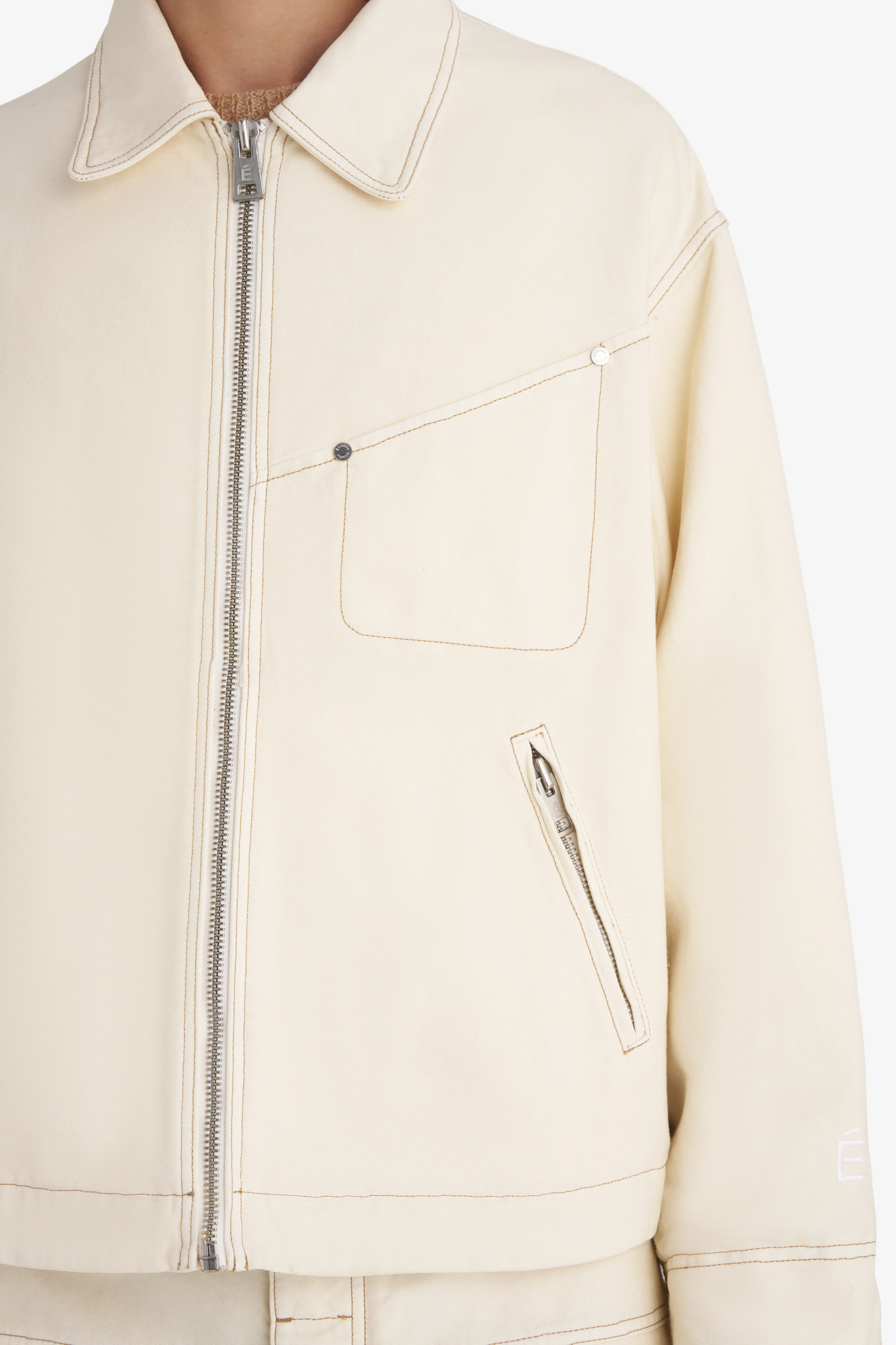 BOXY ZIPPED JACKET - Image 5