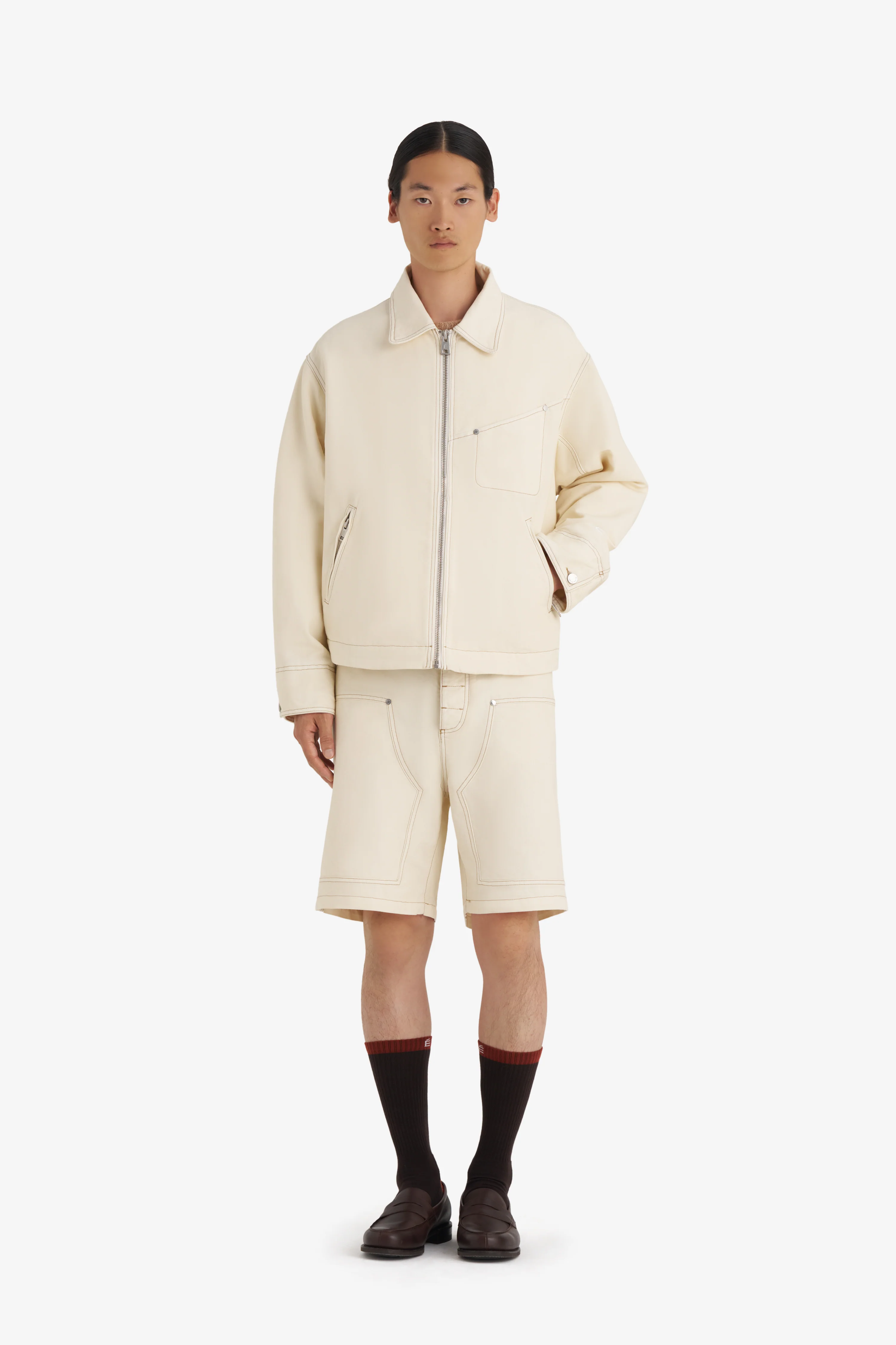 BOXY ZIPPED JACKET - Image 8