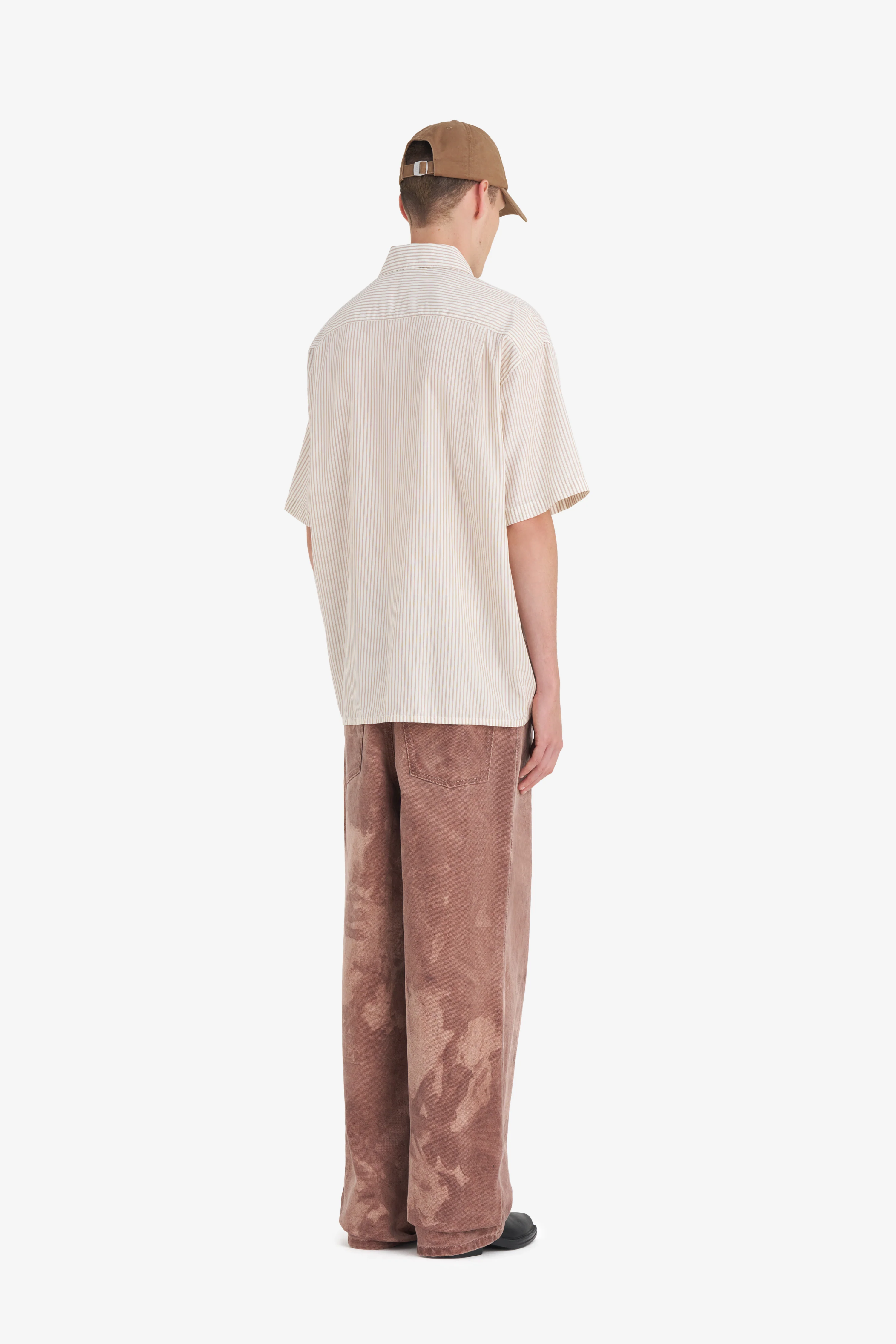 CAMP COLLAR SHIRT STRIPED - Image 6