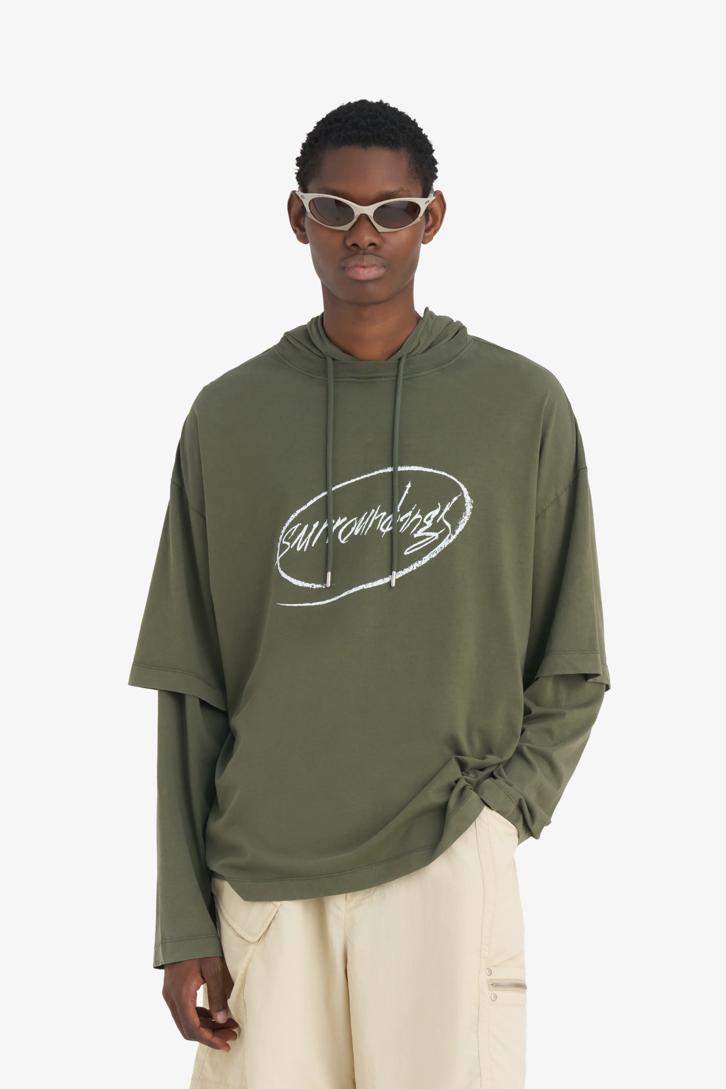 HOODED T-SHIRT SURROUNDINGS - Image 3