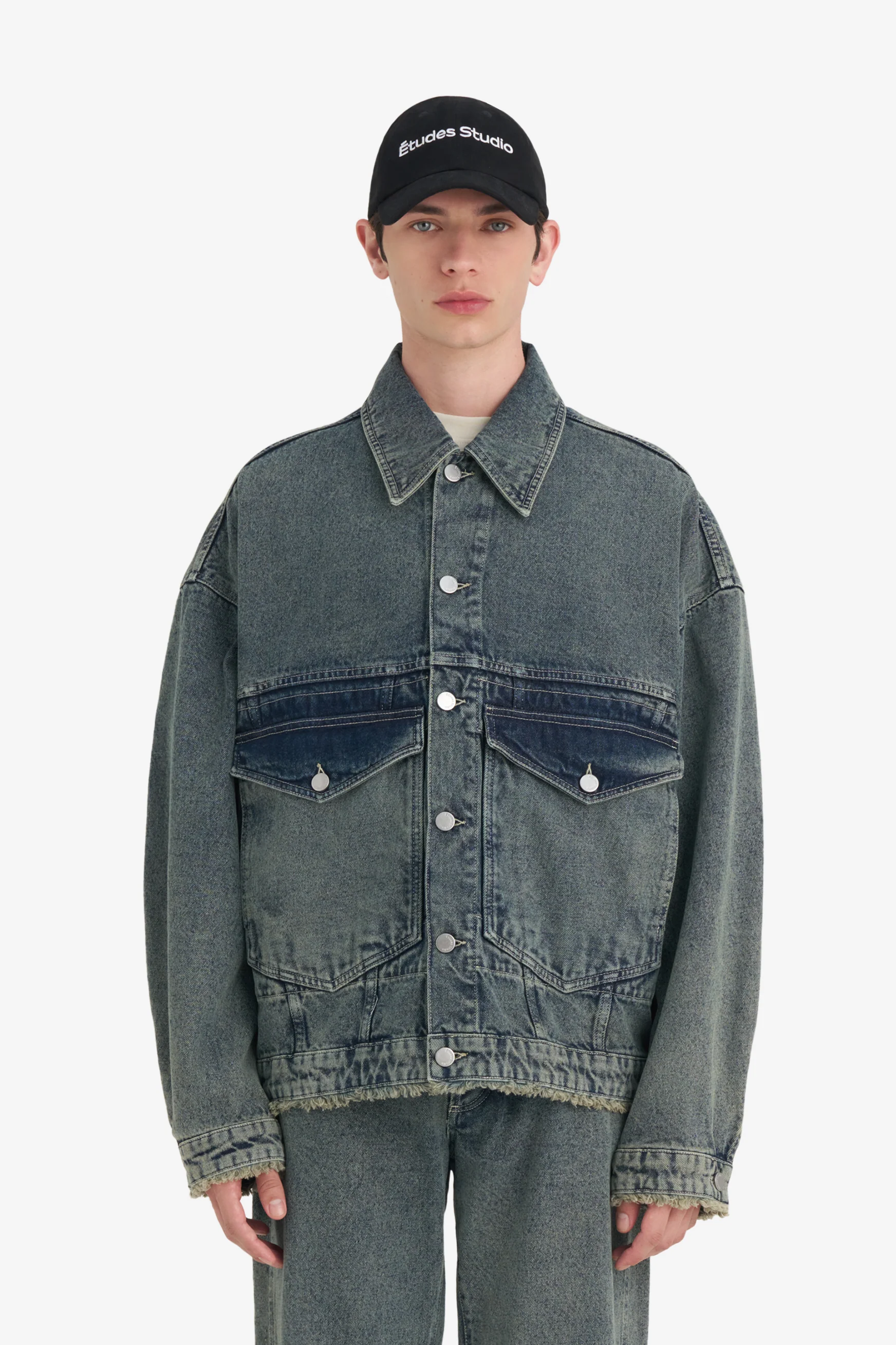 LOOSE DENIM JACKET ACID - Image 3