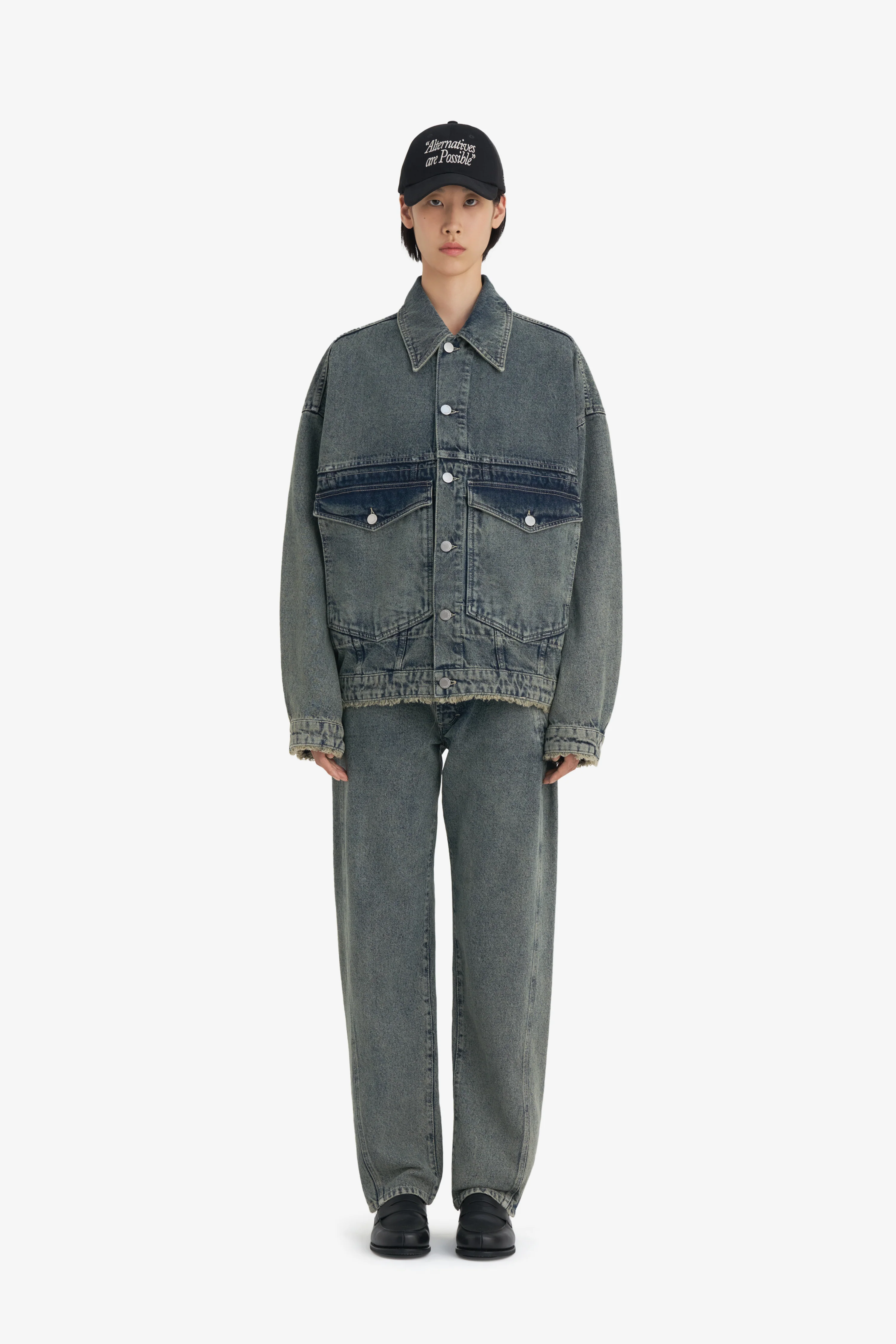 LOOSE DENIM JACKET ACID - Image 5