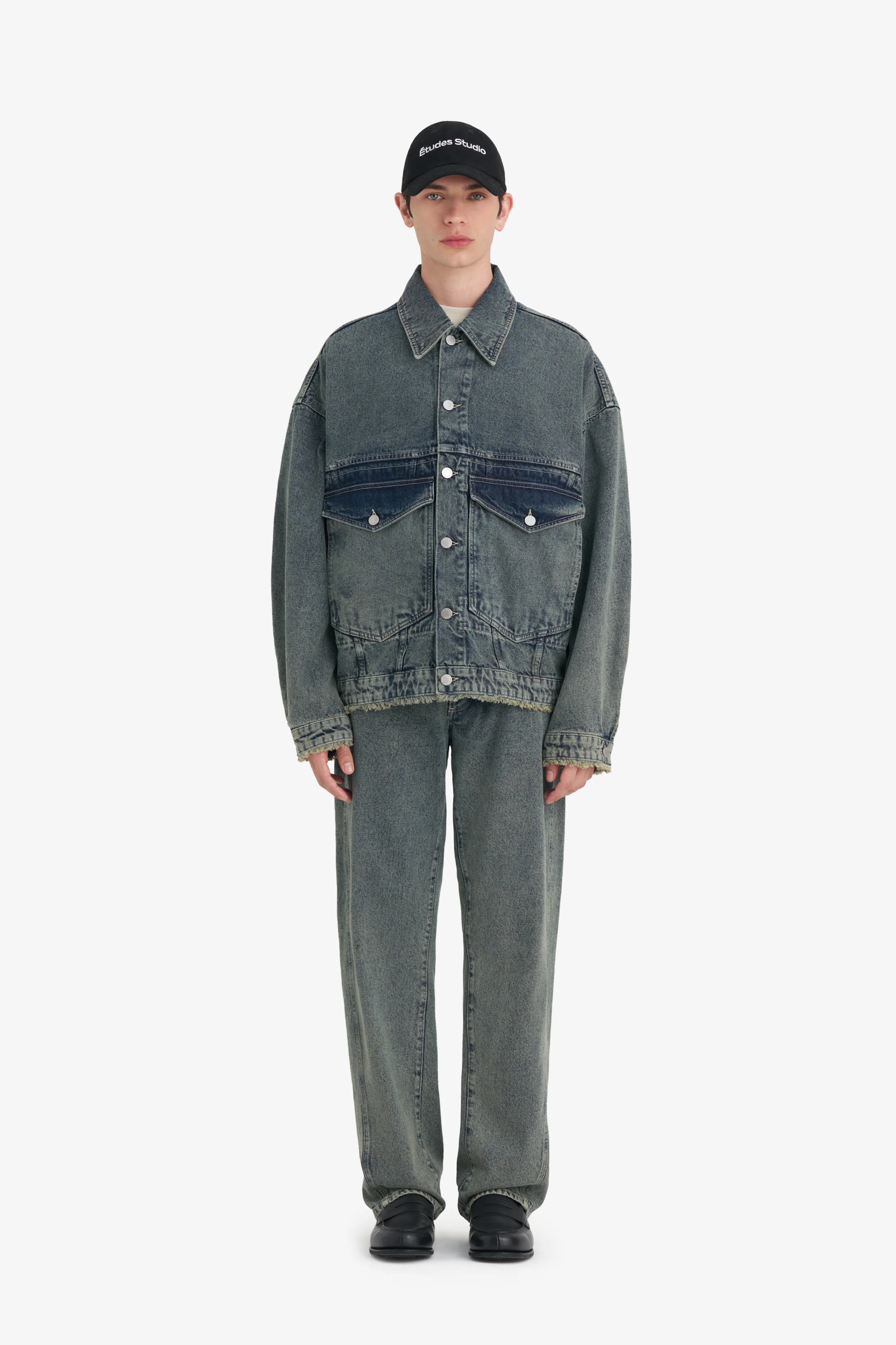 LOOSE DENIM JACKET ACID - Image 7