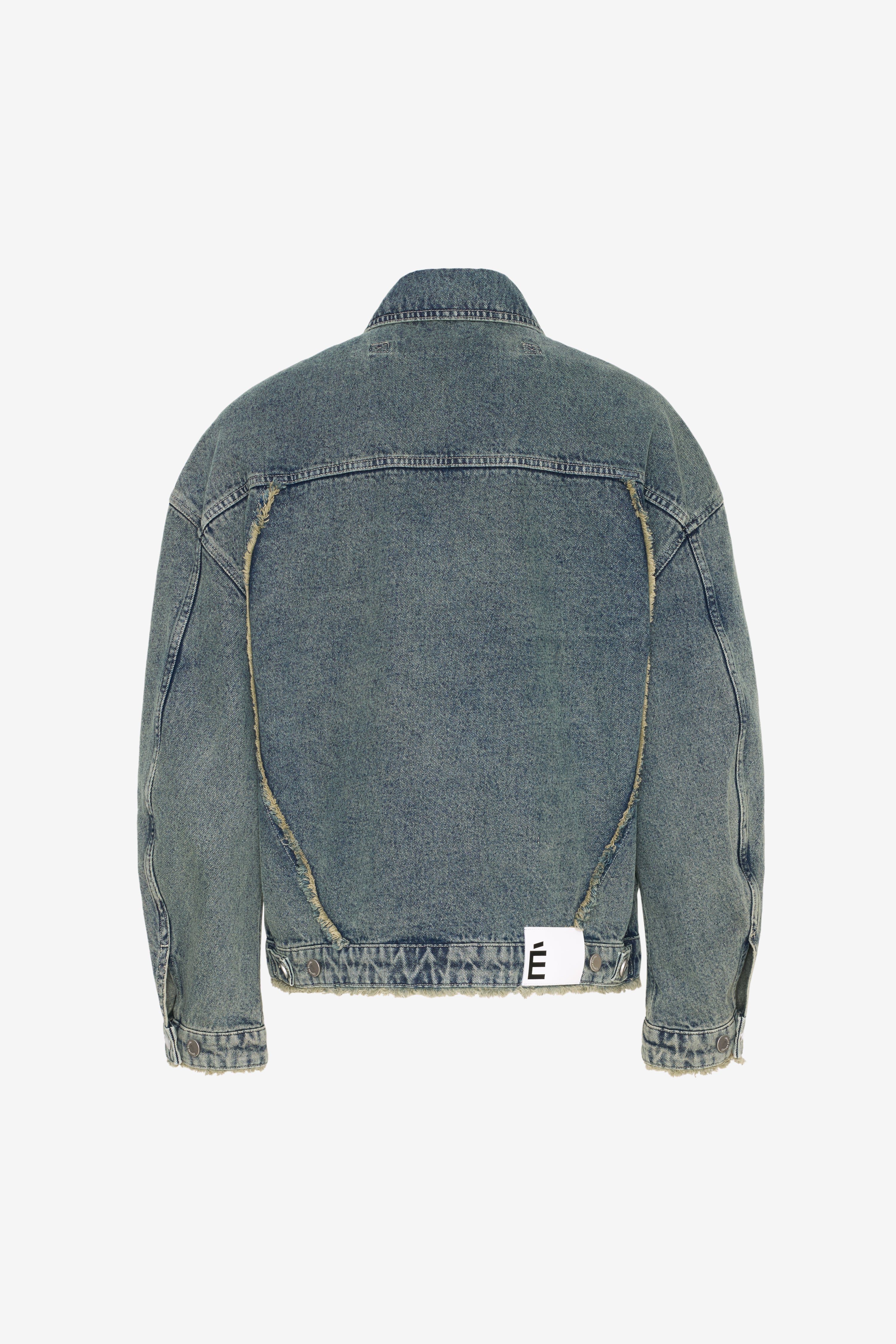 LOOSE DENIM JACKET ACID - Image 9