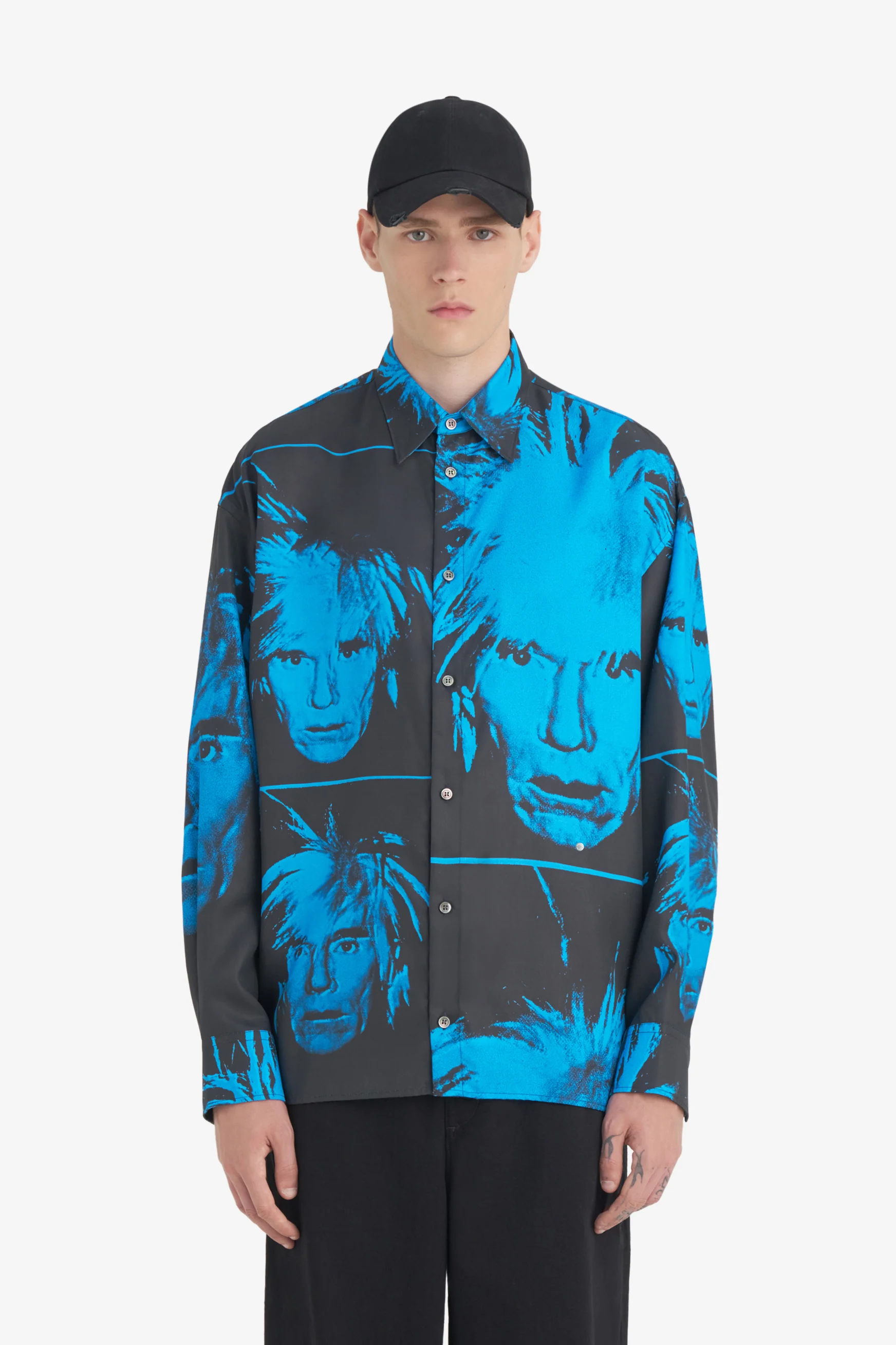 OVERSIZE SHIRT HEADS ANDY WARHOL
