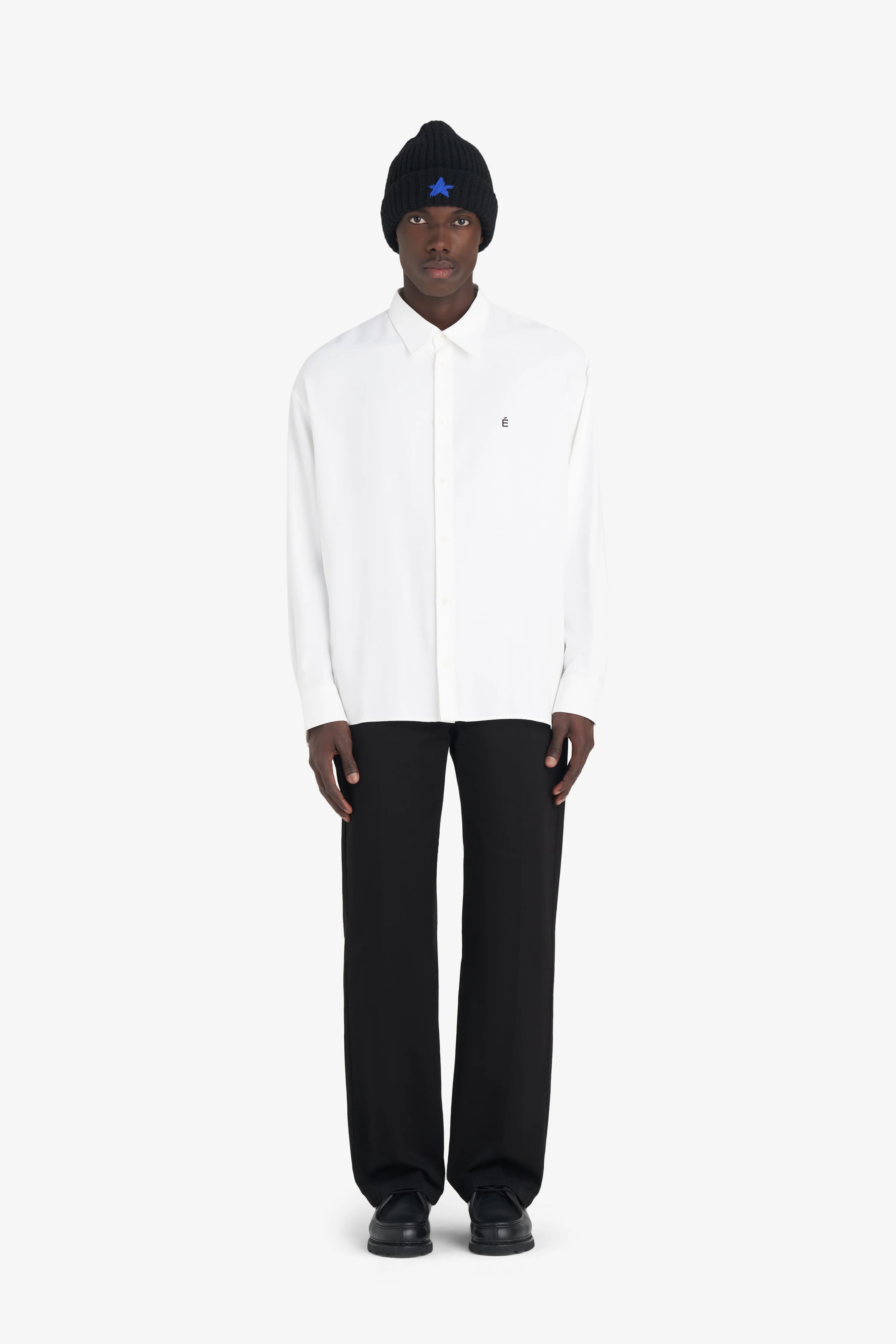 OVERSIZED SHIRT É - WHITE - Image 4