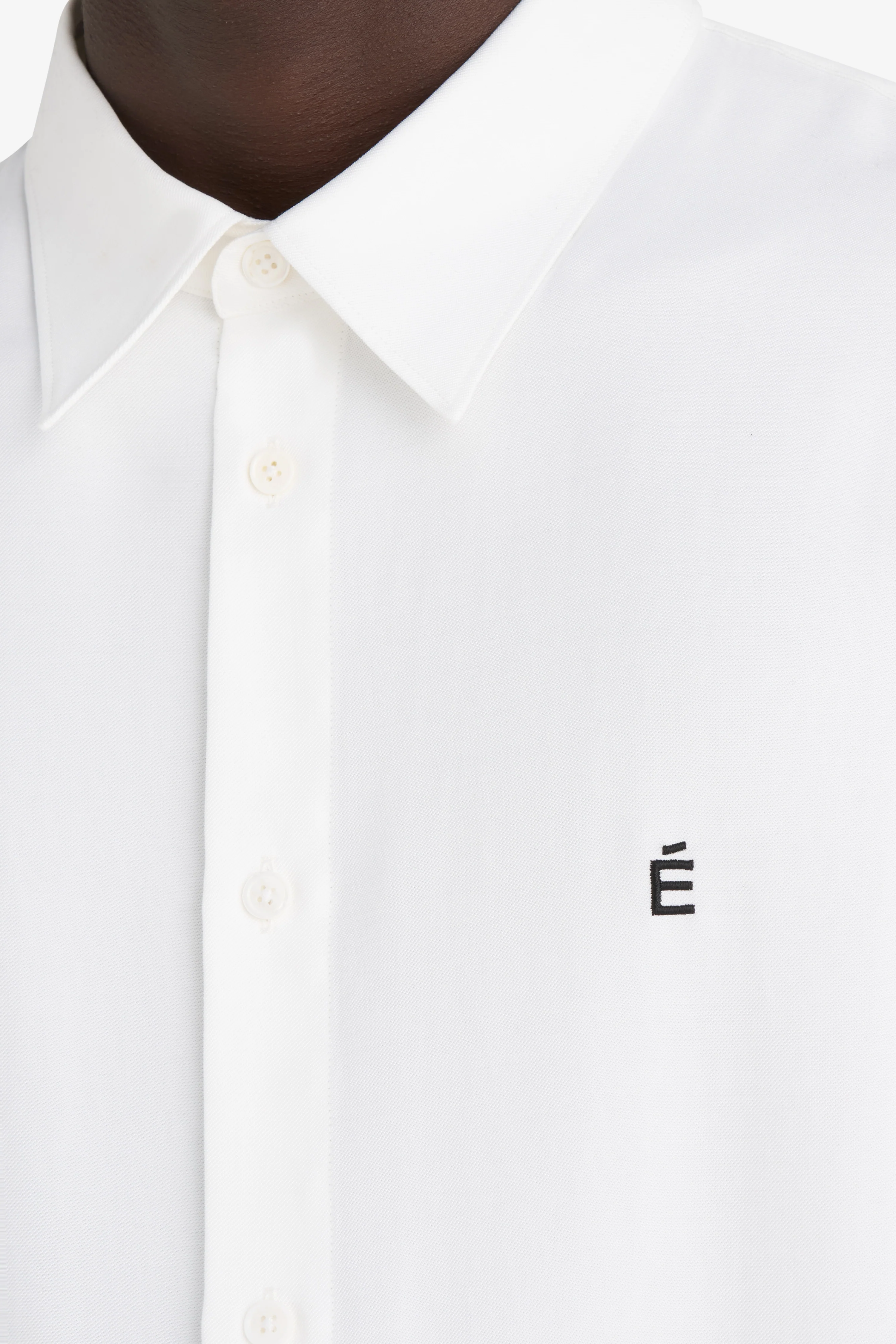 OVERSIZED SHIRT É - WHITE - Image 6