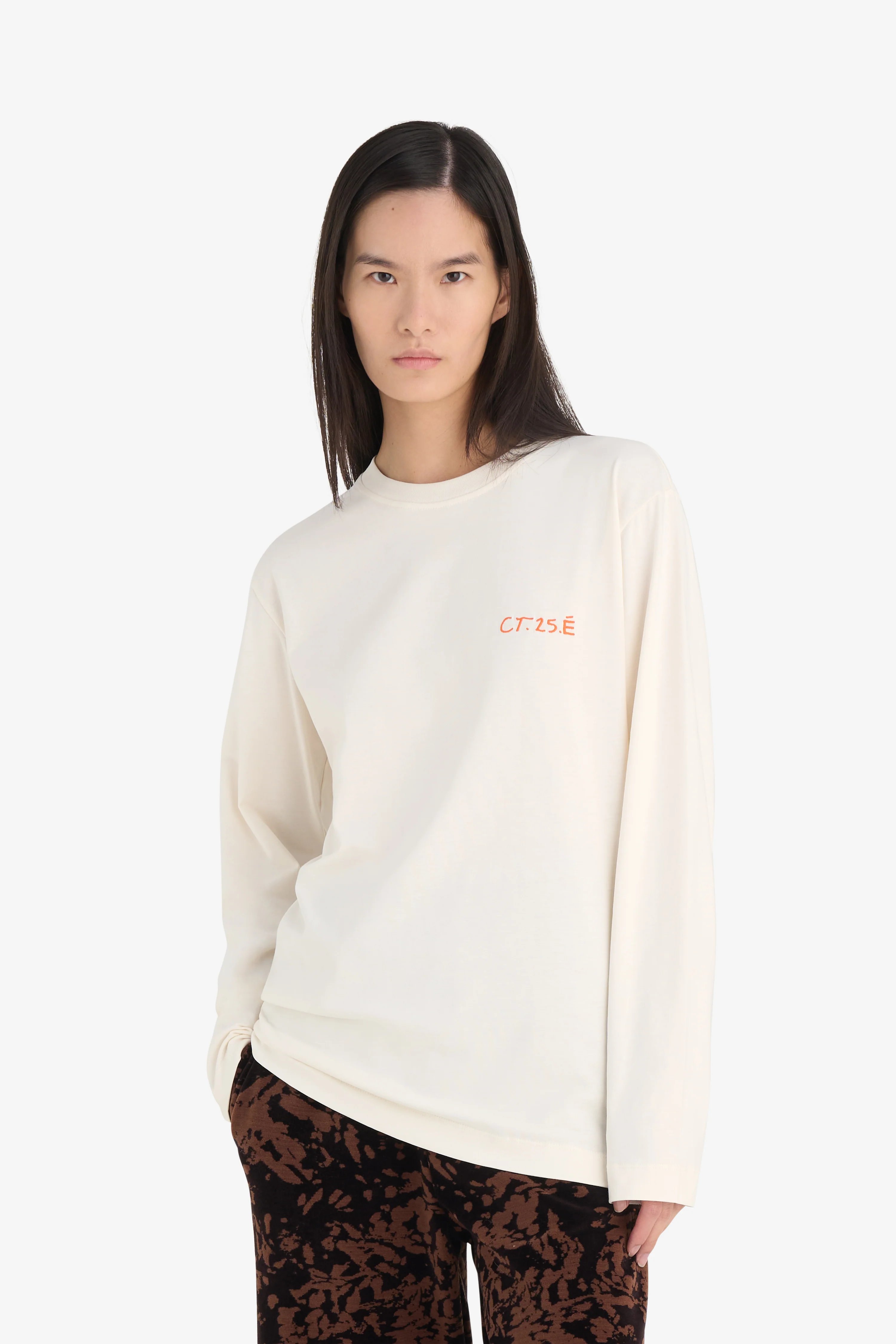 REGULAR T-SHIRT LONG SLEEVES CLAIRE TABOURET - Image 3