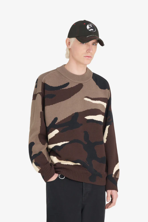 REGARD CAMO SWEATER - Image 3
