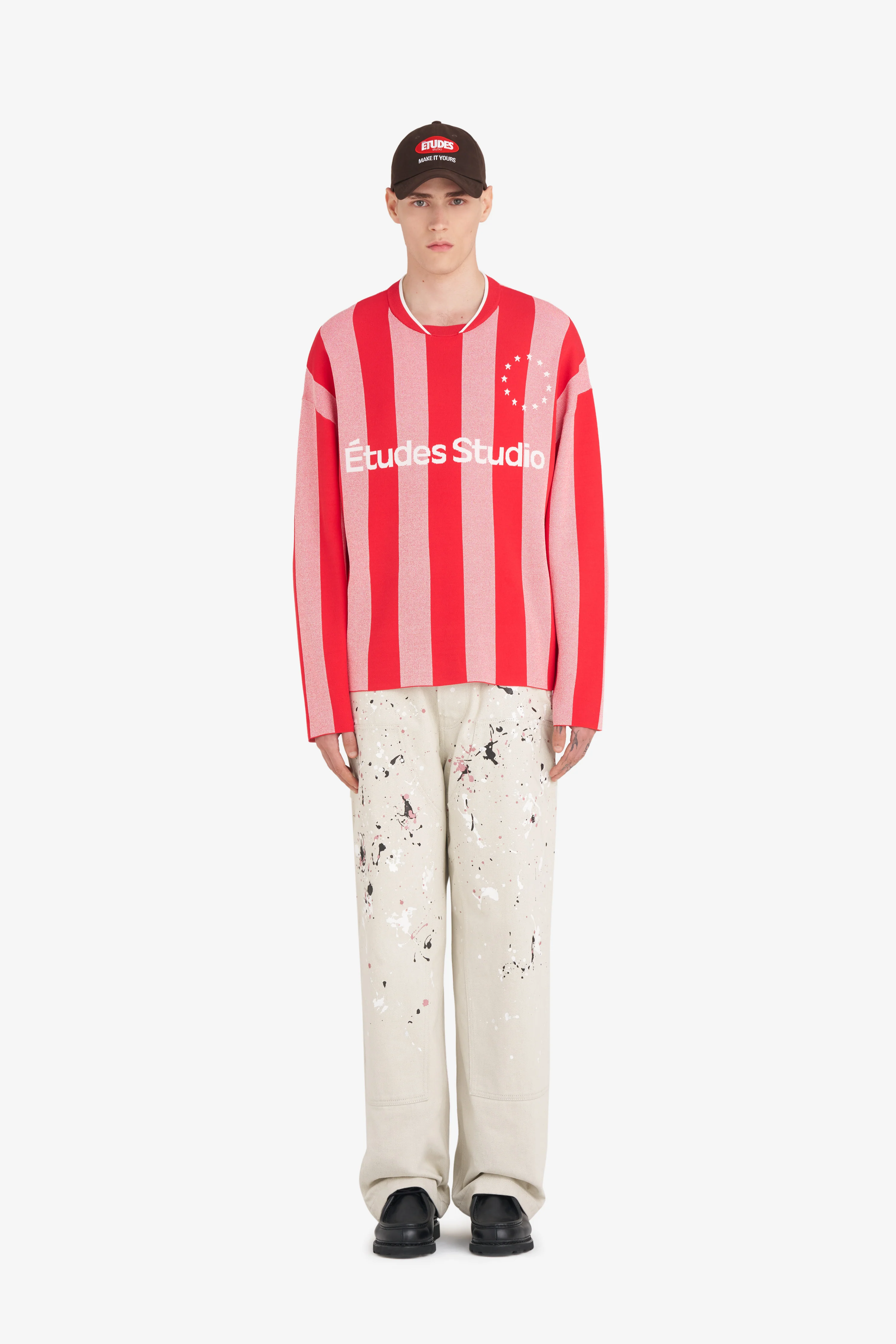 SOCCER LONG SLEEVES T-SHIRT STRIPED - Image 3