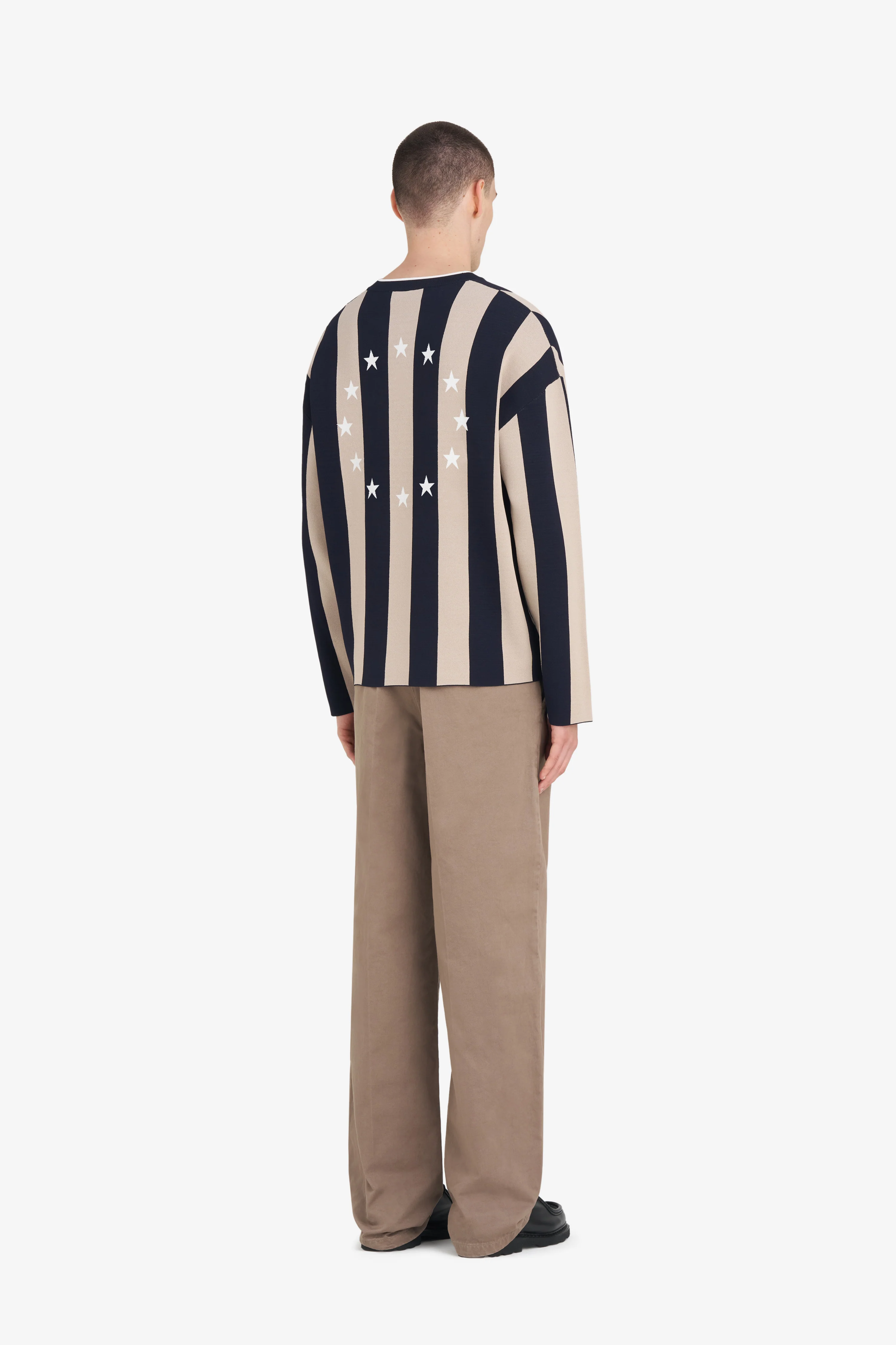 SOCCER LONG SLEEVES T-SHIRT STRIPED - Image 5