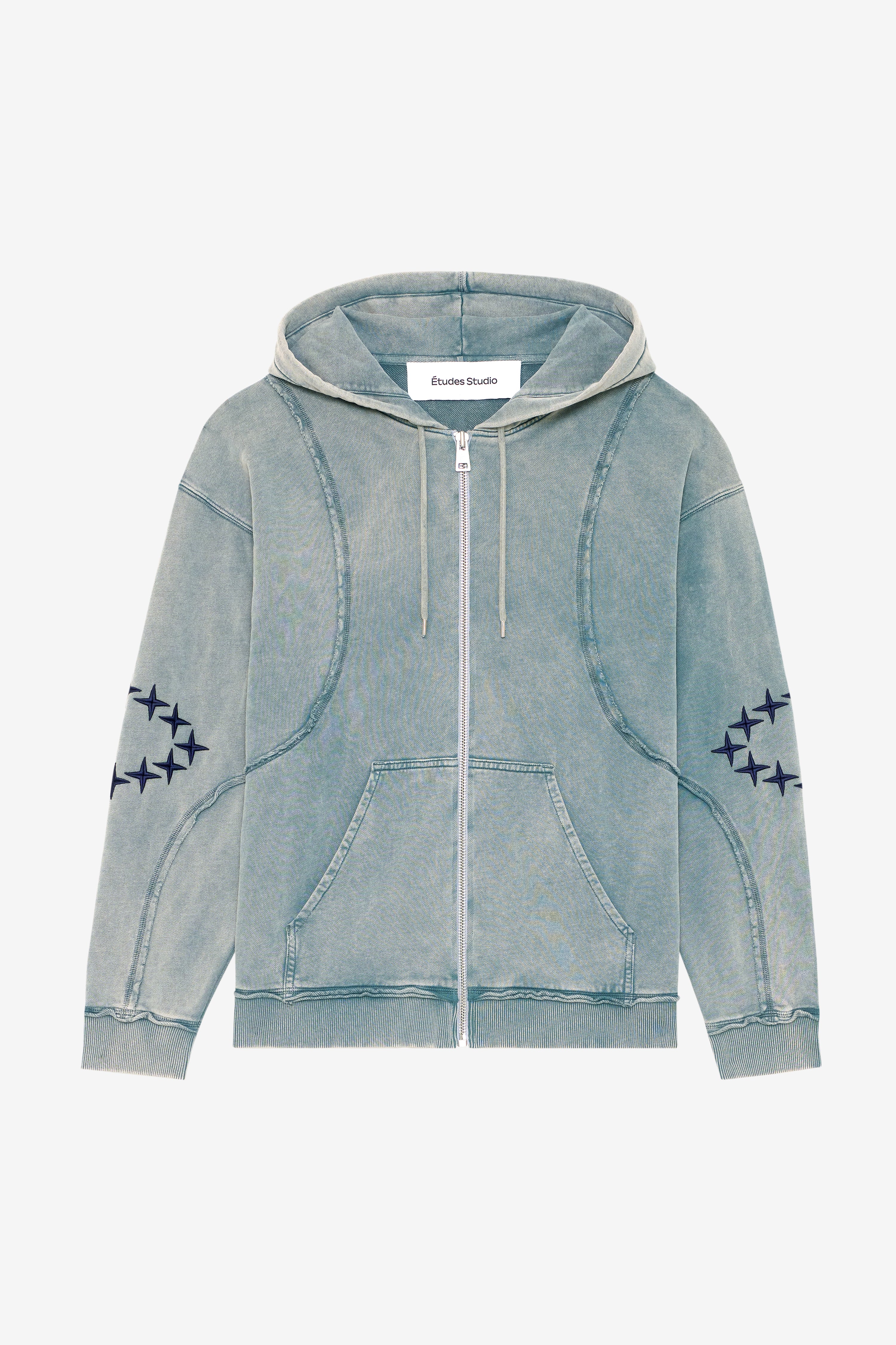 ZIP HOODY RAW EDGES - Image 2